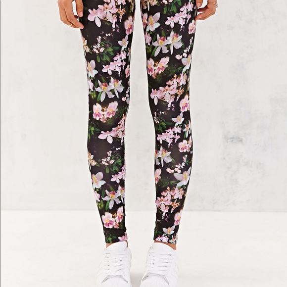 adidas | Pants \u0026 Jumpsuits | Floral Adidas Leggings Limited Edition |  Poshmark
